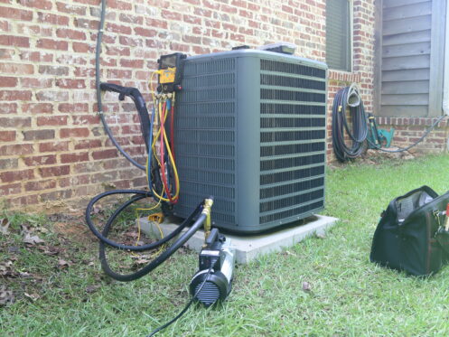 Air conditioner maintenance in Pensacola.