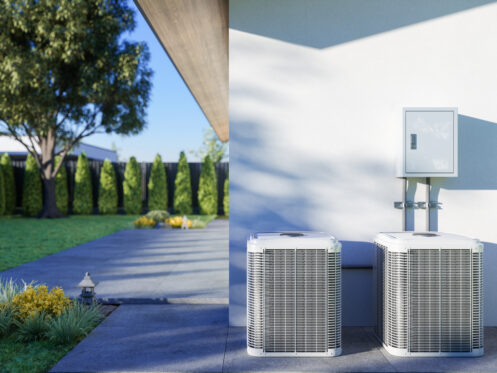 AC units outside a Pensacola home